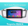Navegação do GPS do carro do sistema do Android para Toyota RAV4 10.1 polegadas Touch Screen com Bluetooth / MP3 / MP4